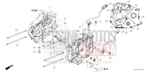 CARTER MOTEUR C125AN de 2022